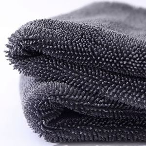 Toalla de Microfibra Ecológica Personalizada con Logotipo, Tejido Trenzado Comprimido, Absorbente, de Secado Rápido, para Lavado y Secado de Autos - Product Image 5