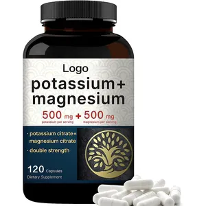 Non-GMO Gluten Free Potassium Magnesium Complex Supplement