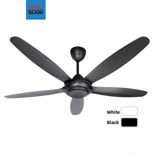 Iraq điều khiển từ xa 4 quạt điều khiển tốc độ quạt trần hộ gia đình luồng không khí tối ưu 5 Lưỡi kim loại hiệu suất êm hơn trắng đen - Product Image 3