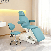 Table de massage de luxe en cuir PU robuste pour salon de beauté, capacité 450 kg, pour SPA, tatouage, esthétique, vente en gros