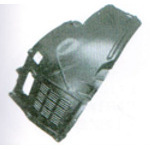 Revêtement intérieur BMW pour Série 7 F01 2009, garde-boue avant, plastique noir, numéro de pièce BM66013 - Product Image 1