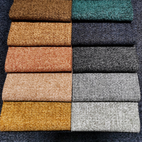 Housse de coussin et tissu d'ameublement pour canapé en chenille écologique résistant à l'eau