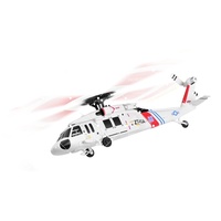WLToys XK K270 - Helicóptero Eléctrico de Control Remoto con Simulación de UH-60L, 2.4G, 4 Canales, 6 Ejes, Giroscopio, Modelo de Avión RC