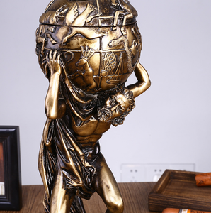 Sculpture d'art en résine de la mythologie grecque Qingtian God, décoration de bureau moderne, sculpture d'animaux, sculpture d'hôtel pour la maison - Product Image 5