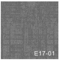 Dalles de moquette modulaires à pose libre à motif personnalisé 25x100, dos PVC, PET insonorisant, non toxique, pour hôtels et salons