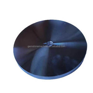 Edelsteen Natuurlijke Kristal Aquamarijn Steen 6'' Polijstschijf - Product Image 1