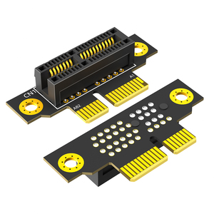 <span class=keywords><strong>PCI</strong></span>-e 1X a 1X 3,0 Adaptador de tarjeta de extensión de <span class=keywords><strong>CPU</strong></span> vertical inverso de 90 grados Servidor 1U Compatible con dispositivo <span class=keywords><strong>PCI</strong></span> Express X1 X4 X8 X16 - Product Image 6