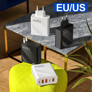 48W QC/pd3.0 nhanh chóng phí bàn USB sạc 3 USB 2 Loại-C cổng EU/chúng tôi tương thích cho máy tính xách tay thông minh Đồng hồ máy ảnh Pro Max hộp - Product Image 6