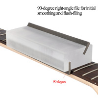 Guitar Repairing Tools Guitar Fret End Bevel File Luthier Tool Double Degree Guitar Fret Files for Stringed Musical Instrument