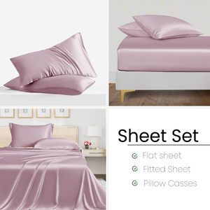 Cloudland hữu cơ cho Tencel vải tấm Ga Trải Giường thiết lập rắn màu hiện đại dệt cho Tencel bộ đồ giường cho mùa hè 100% tự nhiên và - Product Image 2