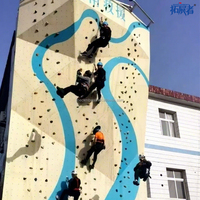 Paneles Modulares de Pared de Escalada en Roca para Interiores y Exteriores, Preperforados, con Revestimiento de Poliéster Reforzado con Fibra de Vidrio, en Venta