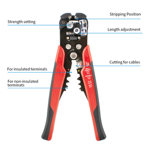 Đa chức năng tự động dây vũ nữ Thoát y và uốn tóc bồng kìm có thể điều chỉnh Cáp Cutter thiết bị đầu cuối công cụ cầm tay với thoải mái grip - Product Image 4