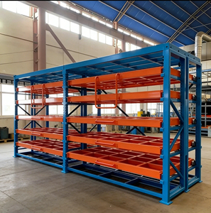 Endüstriyel Ağır Hizmet Tipi Manuel Kontrollü Metal Sac Rafları, Depo Endüstriyel Kullanımı için Özel Drive-In Palet Depolama Rafları - Product Image 5