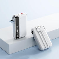 Mini batterie externe 20000 mAh sans fil (boîtier + carte mère) – Taille optionnelle – Vente en gros – Alimentation portable