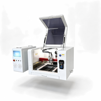 Cortadora Láser de Fibra JPT 4040 Portátil de Escritorio de 1200W, Refrigerada por Aire, para Procesamiento de Joyería de Plata y Oro Hecha a Mano