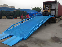 Nouvelle plateforme de chargement et de déchargement hydraulique mobile, 6 tonnes, robuste, réglable, portable, pour chantier, chariot élévateur, conteneur, 220V