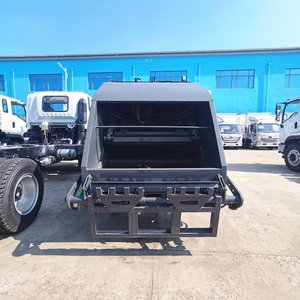 Camion compacteur de déchets Dongfeng 6 CBM, petit camion de compression de déchets, véhicule de collecte de déchets - Product Image 6