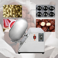Machine de revêtement de film de chocolat de pop-corn d'enrobage professionnel CE BY-300A