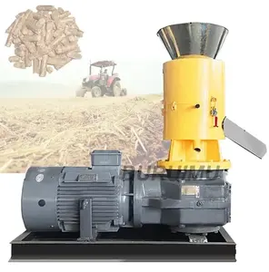 Household wood pellet machine wood pellet 3-30kw sawdust pellet mill Biomass briquetting machine