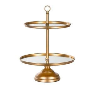 Soporte de Metal de 2 niveles para Tartas, accesorio decorativo de alta calidad para Tartas, fabricante y distribuidor - Product Image 2
