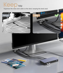 Penjepit Kabel Magnetik Pengatur Kabel Silikon, Pengatur Kabel Pengisi Daya, Tali Pengatur Kabel, Penggulung Kabel Headphone yang Dapat Digunakan Kembali - Product Image 6