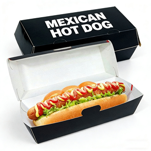 Caja de Embalaje para Hamburguesas Desechable y Rápida Personalizada, Caja Ecológica para Comida para Llevar - Product Image 2
