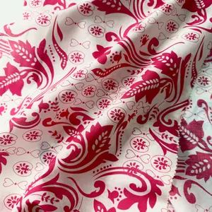 Printed 100% Cotton Fabric Hot Sale Poplin Fabric For Fashion Dress