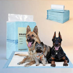 Hergestellt in China Einweg-Welpenunterlage Haustierprodukte Individueller Druck Geruchskontrolle 33X45cm 5 Schichten Beste Pinkelpads für Hunde - Product Image 1