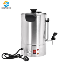 Chauffe-eau électrique en acier inoxydable Machine à thé au lait commerciale Chauffe-eau Chauffe-eau