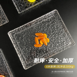 Plato para Frutas con Diseño de Ondas de Agua, Plástico, Tamaño Grande, Apto para Lavavajillas, Patrón Abstracto, para Uso en Restaurantes - Product Image 2