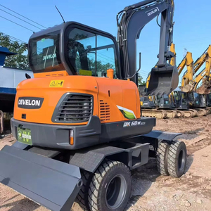 Excavadora de Ruedas DOOSAN DX60W de Segunda Mano en Venta, Excavadora de Alto Rendimiento, Excavadora Usada Resistente - Product Image 1