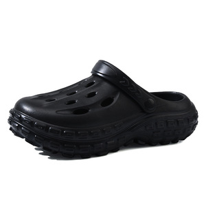 Men's <b>Clogs</b> Thick Soled EVA Anti Slip Hollow Summer Outdoor Beach Wear - Product Image 5