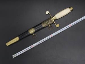 Épée des Chevaliers Templiers Maçonniques Meilleure Qualité Personnalisée Cosplay Maçonnerie Anneau de l'Épée du Seigneur 25CM Non Affûtée - Product Image 5