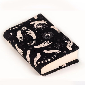 Celestial acolchado Book <span class=keywords><strong>Beau</strong></span>, protector de libro ajustable para libros de tapa dura en tamaño personalizado, accesorios de libro elegantes - Product Image 4
