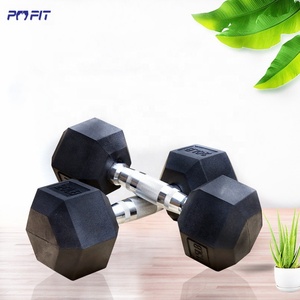 Mancuernas Hexagonales de Goma para Gimnasio, Equipo de Fitness, Levantamiento de Pesas, Mancuernas Hexagonales <span class=keywords><strong>Ziva</strong></span> para Fisicoculturismo - Product Image 2