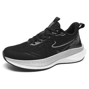 Chaussures de course confortables <span class=keywords><strong>pour</strong></span> hommes, baskets de marche légères en maille respirante <span class=keywords><strong>pour</strong></span> femmes, baskets de sport à semelle épaisse et coussinées - Product Image 2