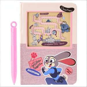 Carnet <span class=keywords><strong>labyrinthe</strong></span> amusant pour étudiants, cahiers de dessin animé, pour filles, carnet de notes/album de dessin sur le thème du zoo de grande valeur - Product Image 6