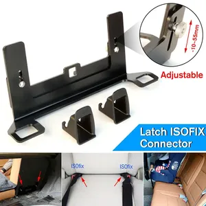 Support de fixation universel ISOFIX pour ceinture de sécurité, guide de maintien en acier épaissi, boucle de ceinture pour siège auto pour siège auto enfant - Product Image 1