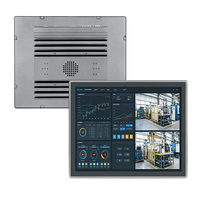 PC industriel 23,8 pouces, écran tactile robuste sans ventilateur, ordinateur embarqué, poste de travail HMI