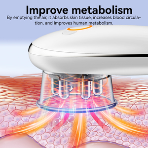 Máquina Portátil de Masaje Vibratorio <span class=keywords><strong>para</strong></span> Reducción de Celulitis, Eliminación de <span class=keywords><strong>Grasa</strong></span> Corporal, Ventosas de Vacío, Adelgazamiento y Quema de <span class=keywords><strong>Grasa</strong></span> <span class=keywords><strong>Abdominal</strong></span> - Product Image 5