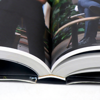 Impression professionnelle personnalisée de livres de recettes reliés, menus alimentaires, livres de cuisine avec jaquette, papier offset, encre de soja japonaise