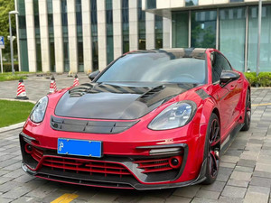 ชุดแต่ง Porsche Panamera 971 รุ่น MSY สไตล์คาร์บอนไฟเบอร์ กันชน สเกิร์ตข้าง ดิฟฟิวเซอร์ สปอยเลอร์ ซุ้มล้อ ฝากระโปรง รุ่นใหม่ อัพเกรด - Product Image 2