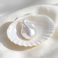 Perles baroques d'eau douce de qualité AAAA, 18 mm, blanches, naturelles, pour la fabrication de bijoux