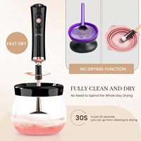 Machine de nettoyage et de séchage automatique pour pinceaux de maquillage, prise universelle, avec prise US, nettoyage et séchage super rapides pour un usage domestique