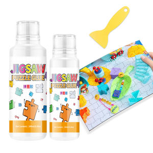 Pegamento para rompecabezas JIGSAW de 60 ml en oferta, sellador de alta calidad para pintar rompecabezas, para manualidades infantiles, adhesivo transparente a base de agua, no tóxico. - Product Image 3
