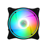 Ventilateur de refroidissement pour ordinateur OEM en gros, ventilateur ARGB pour processeur, ventilateur pour ordinateur portable de 120 mm, ventilateur RGB pour boîtier d'ordinateur