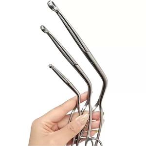 Magill Apresentando Fórceps Adulto Aço Inoxidável Magill Cateter Fórceps Medical General Surgery Instruments - Product Image 3