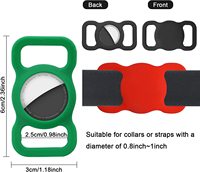 Nouvelle conception de coque de protection en silicone pour AirTag, clip de suivi GPS, mignon pour chat, chien, animal de compagnie, anti-perte, étui de protection pour AirTag