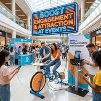 Bicicleta Urbana EXI 2026 Steel City Power Chopper, Máquina de Entretenimiento Deportivo para Interiores/Exteriores, con Carga para Teléfono Móvil, para Adultos