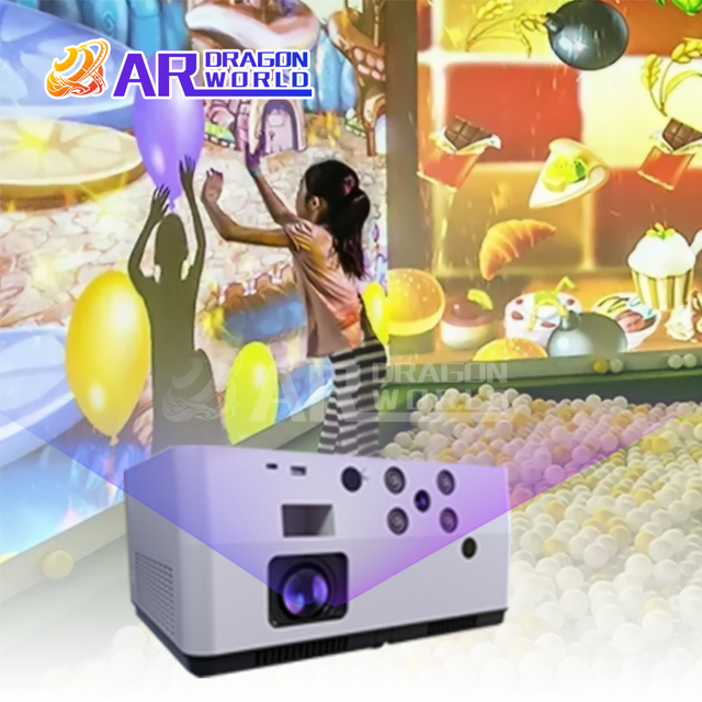 Kids Fun Zone AR All in One Interactive Projection Wall Game AR Children Interactive Projector Games